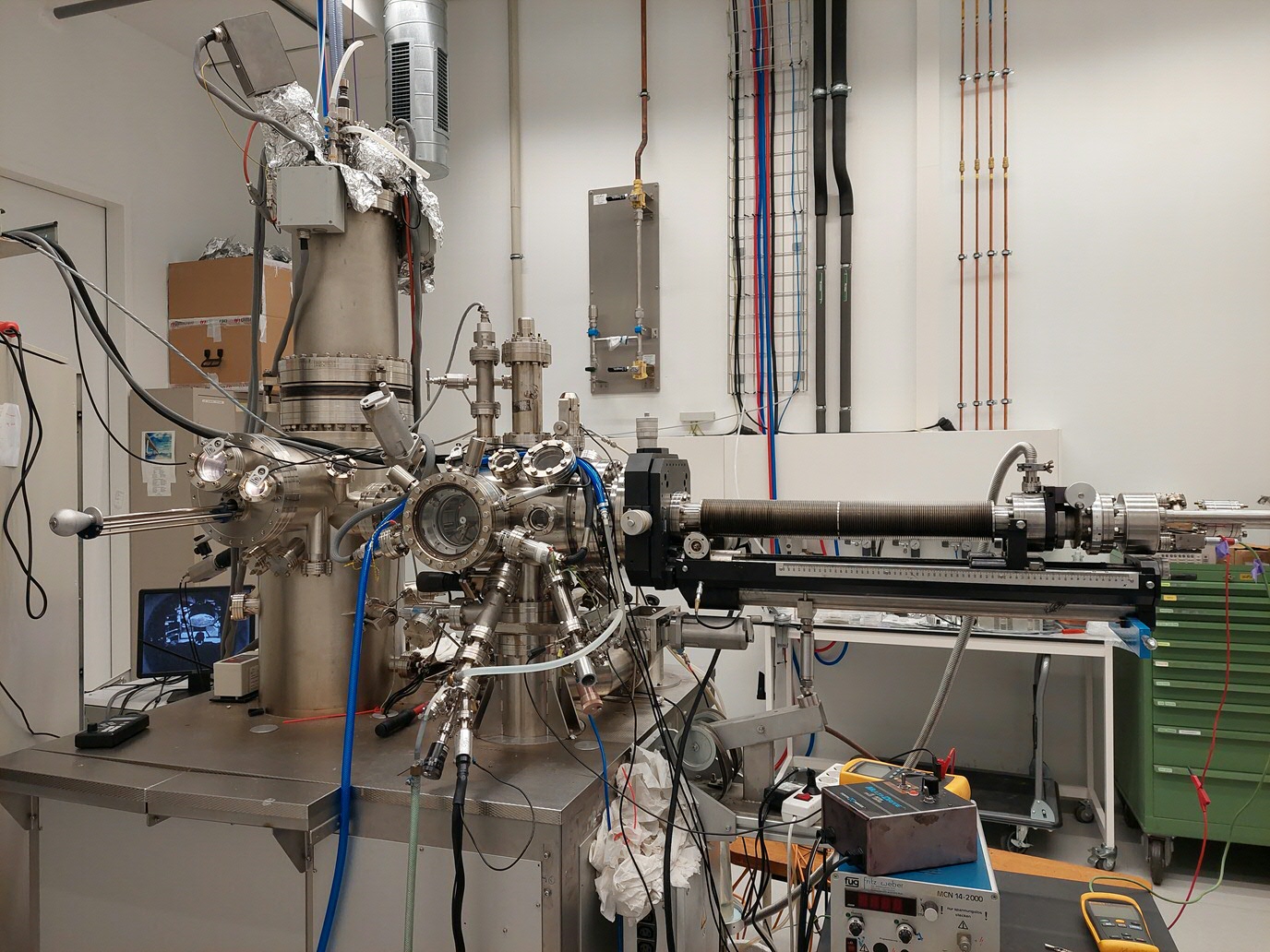 Experimental setup related to spectroscopy research